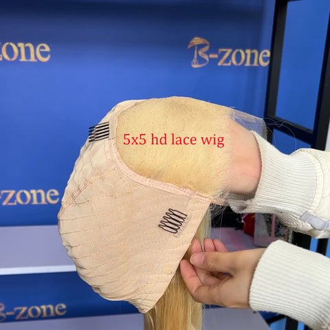 #613 Straight 5×5 HD Lace Wig High Density