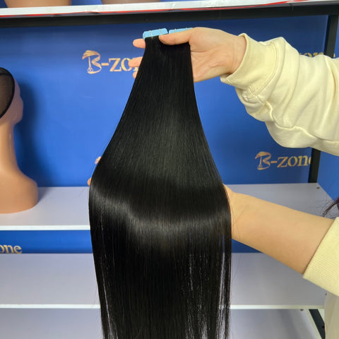 tape ins human hair extensions(2 packs, 200gram, 80 pcs)