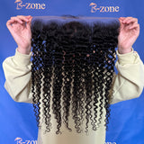 Virgin A Vietnamese curly 3 pcs bundles+HD swiss closure 5"x5" and Frontal 13"x4"