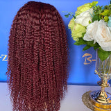 99j Curly transprent Lace Wig
