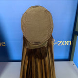 4/27 Mixed Color Straight transparent Lace Wig 150% Density