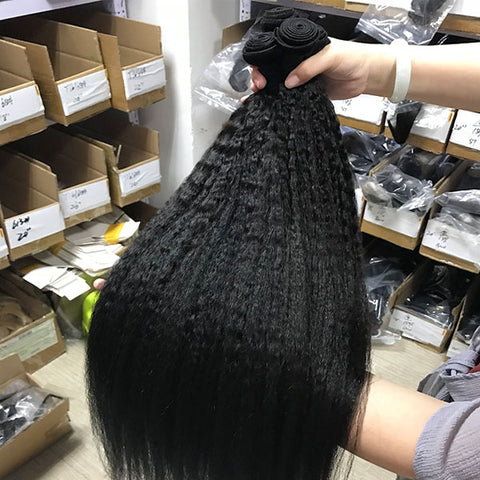 Virgin B Kinky Straight Bundles