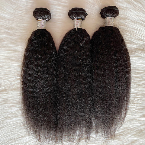Virgin B Kinky Straight Bundles