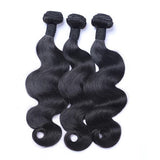 Virgin B Body Wave Bundles with a 13x4 HD Frontal