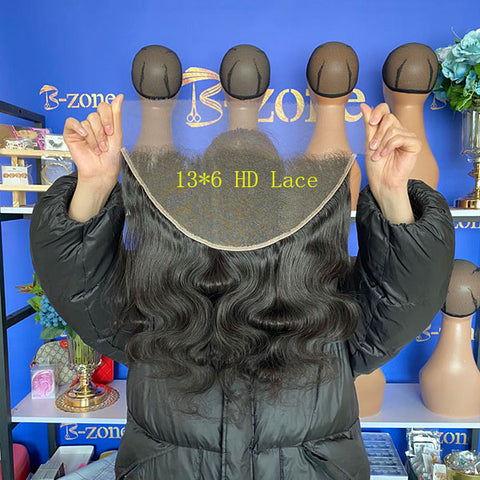 Body Wave HD High Definition Swiss Lace 13×6 Frontal