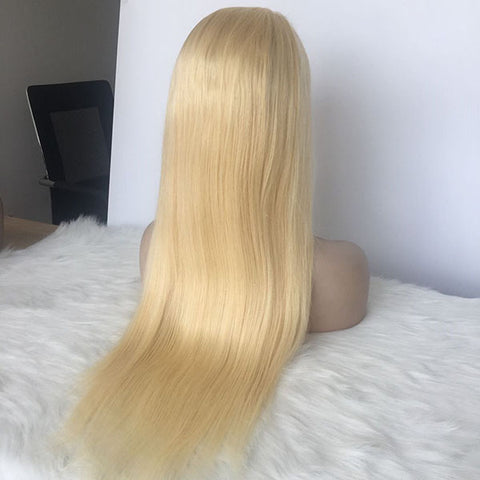 #613 Straight 5×5 transparent Lace Wig 150% Density