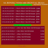 9A bundle with HD frontal Deals
