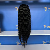 13x4 HD lace frontal wig 150% density Deep wave fast shipping